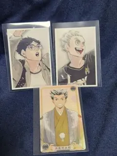 ハイキュー　思い出スナップフォトカード　梟谷(出品3/15まで)