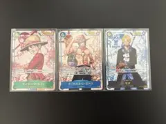 ONE PIECE OP13 受け継がれる意志 SECパラレル 3枚セット
