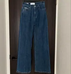 Calvin Klein カルバンクライン ハイライズ ワイド レッグ ジーンズのサムネイル