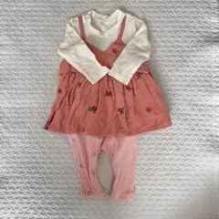 【未使用】Mou Jon Jon ロンパース（80)