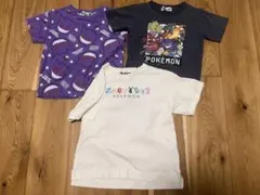 120cm ポケモンTシャツ３枚セット