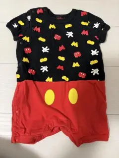 ミッキー柄 BABY DOLL ロンパース　ベビードール　80センチ