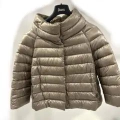 HERNO ヘルノ コンビネーションダウン 袖ニット 切り替え 42 L - メルカリ