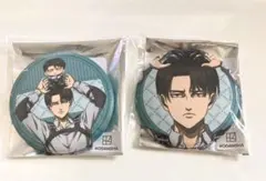 進撃の巨人　リヴァイ だっこシリーズ　缶バッジ