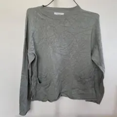 ZARA KIDS 長袖ニット セージグリーン 152cm