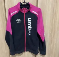 UMBRO アンブロ ジップ付きジャケット ブラック ピンク M（160）のサムネイル