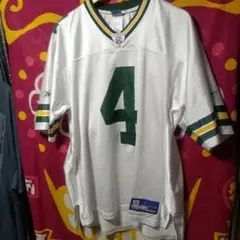 리복 NFL 패커스 져지 #4 라지 게임 셔츠