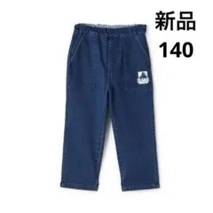 新品　X-LARGEエクストララージ　キッズ デニム　140