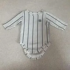 house on the hill ストライプ 長袖ロンパース