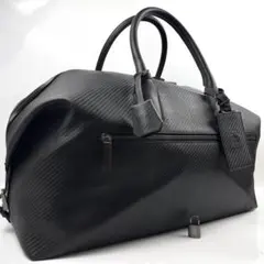 専用中　dunhill シャーシ ボストンバック カーボン ブラック 大容量