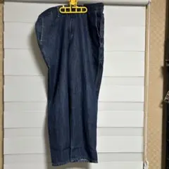 EDWIN デニムパンツ ワイド　6E1001 XL ダークブル