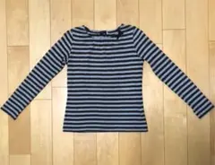 お値下げしました。べべ　ボーダーカットソー 長袖