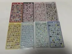 ボンボンドロップシール　サンリオ文字　8種セット