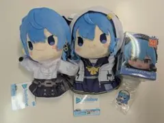 ホロライブ星街すいせい　パペット ・ひっかけフィギュア・ステッカー