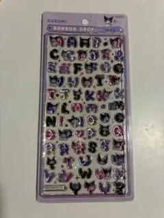 【正規品】クロミ ボンボンドロップシール mojiのサムネイル