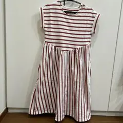 セラフ　ボーダー　ワンピース　140㎝