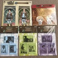 進撃の巨人　ふせん　ステッカー　ポストカード