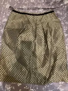 自由区　タイトスカート サイズ40 ラメ入り