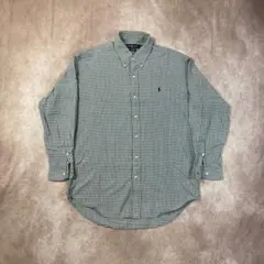 90s Polo by Ralph Lauren ギンガムチェックシャツ