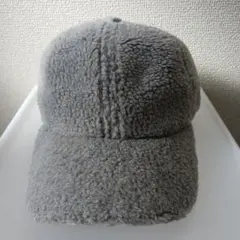 GU ボア素材 グレー キャップのサムネイル