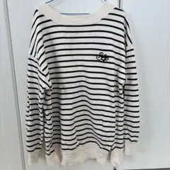 レピピアルマリオ　裏起毛トレーナー　Sサイズ　一部汚れ有り