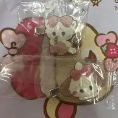 mikko フロッキーヘアクリップ　前髪クリップ　ムースB mousse　スフレ