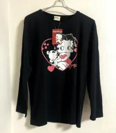 新品未使用タグ付き　bettyboop tシャツ　アメカジ　キャラクター　ロンt