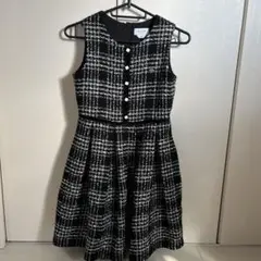 kate spade チェック柄ワンピース 140