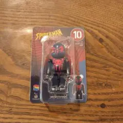 ベアブリック スパイダーマン2099 ハッピーくじ マーベル アイアンマン