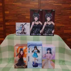 青春ブタ野郎シリーズ　プライズフィギュアまとめ売り（＊箱傷みアリ　簡易梱包）