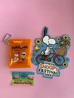 うめだスヌーピーフェスティバル　ミニポーチ　非売品