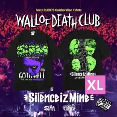 SiM WALL OF DEATH CLUB RUDIE'S ロンT XL SiM WALL OF DEATH CLUB RUDIE'S ロンT XL - メルカリ