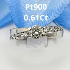 POLA Pt900指輪 ダイヤモンド 0.28ct リング 12号ポーラ - メルカリ