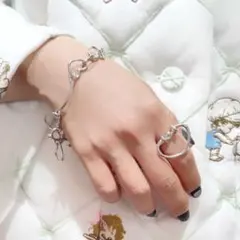 aiko着用o.watary heart ring silver ハートリング
