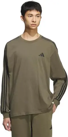 adidas 　 長袖シャツ 　カーキ