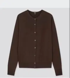 UNIQLO エクストラファインメリノクルーネックカーディガン