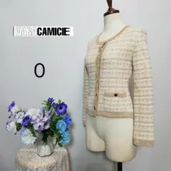 ナラカミーチェ　極上美品　ウール混　ツィードジャケット　Sサイズ