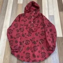 L.L.Bean アノラックパーカー 中綿 総柄