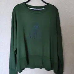 KAKELA クルーネック スウェット グリーン
