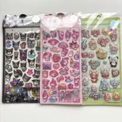 ボンボンドロップシール ウォーターシール 3枚セット 水シール ベイビースリー