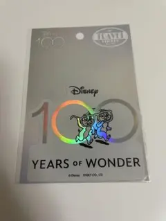 ディズニー　Disney100 トラベルステッカー　チップとデール