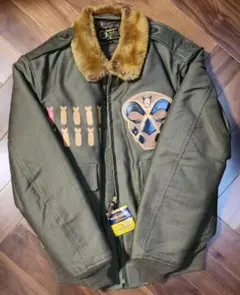 未使用 トイズマッコイ カスタムペイント B-10 フライト ジャケット S 暑さも吹き飛ぶバックペイント！TOY'S McCOY（トイズマッコイ