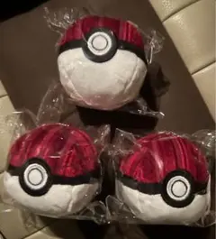 コメダ珈琲店×ポケモンソファー柄モンスターボール3個セット