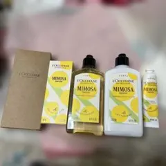 ロクシタン　ミモザコンプリート 予約限定品セット　ハンドクリームホルダー付き