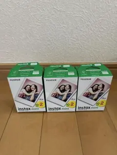 FUJIFILM instax mini インスタントフィルム 3箱
