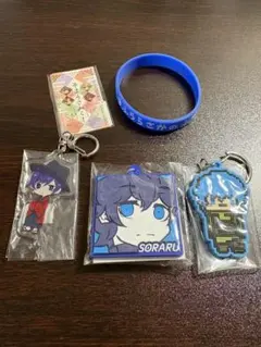 となりの坂田 そらまふうらさか アクリルキーホルダー ラバー