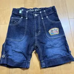 エンジェルブルー　デニムショートパンツ