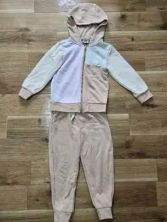 adidas 上下ジャージ　セットアップ　100