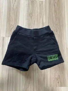 DIESEL 黒 ハーフパンツ