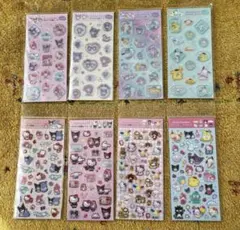 ふ*い様 サンリオ　すりガラス風シール　サンリオ　ラメ入り樹脂もりシール　まとめ